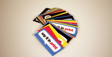 Say It In Print Work