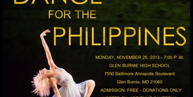 Dance For The Philippines Benefit Event – Nov. 25