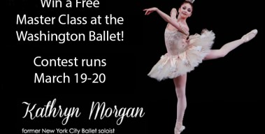 Win A Free Master Class at the Washington Ballet!