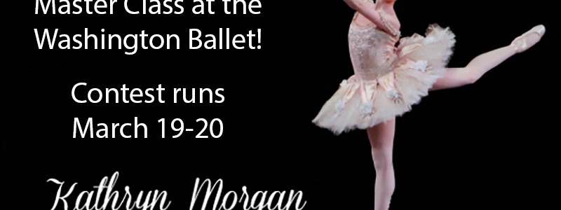 Win A Free Master Class at the Washington Ballet!