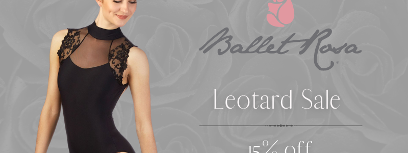 Ballet Rosa Leotard Sale!