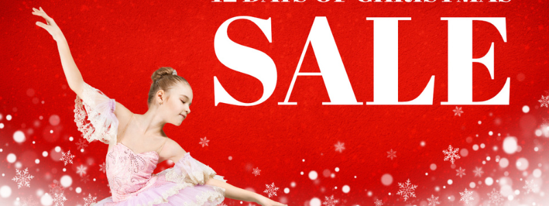 It’s Back – Our “12 Days of Christmas Sale” Dec. 9-20